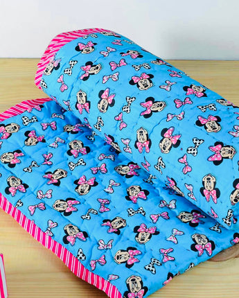 Reversible Character Quilt- Disney- Red & Blue