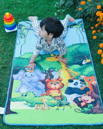 Kids Yoga Mat- Jungle Friends