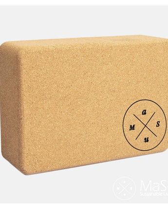 Masu Chandra Cork Yoga Block