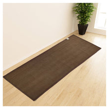Load image into Gallery viewer, Masu Mudra- Premium Jute and Natural Rubber Yoga Mat- Earthy Brown colour

