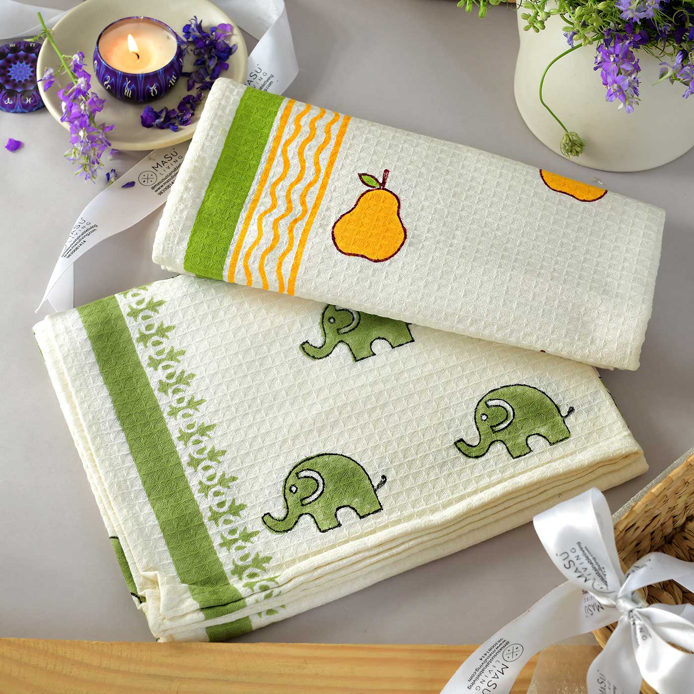 Elephant best sale towel set