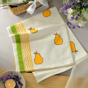 Yellow Pear Bath Towel