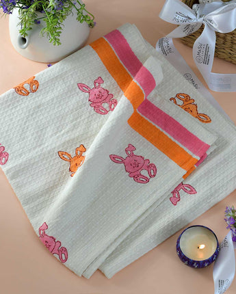 Bunny Rabbits Bath Towel