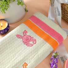 Load image into Gallery viewer, Bunny &amp; Blue Bird Bath Towel- Set of 2
