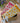 Pink Stars & Yellow Stars Bath Towel- Set of 2
