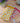 Pink Stars & Yellow Stars Bath Towel- Set of 2